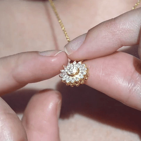 Collar Giratorio Girasol