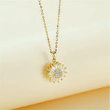 Collar Giratorio Girasol